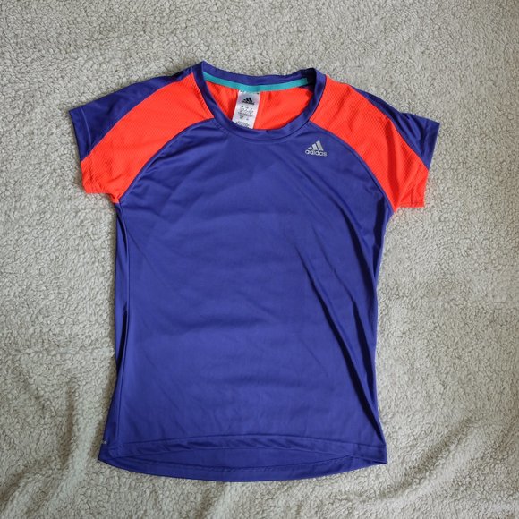 Adidas Purple Athletic Tee - Picture 1 of 1